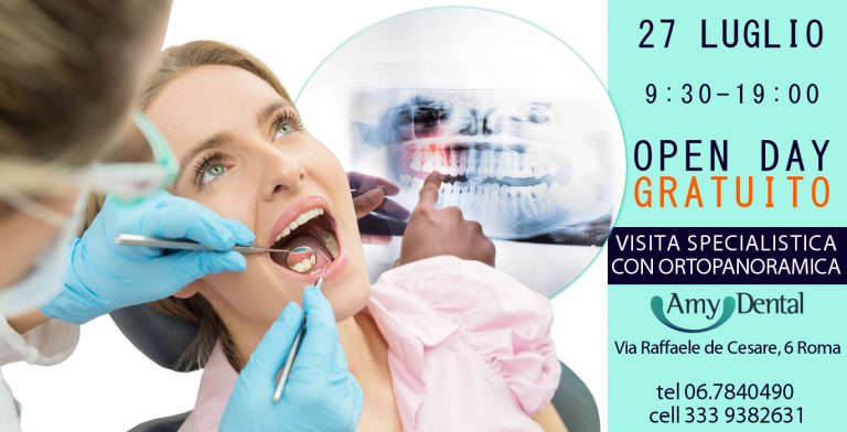 Check-up odontoiatrico gratuito con ortopanoramica