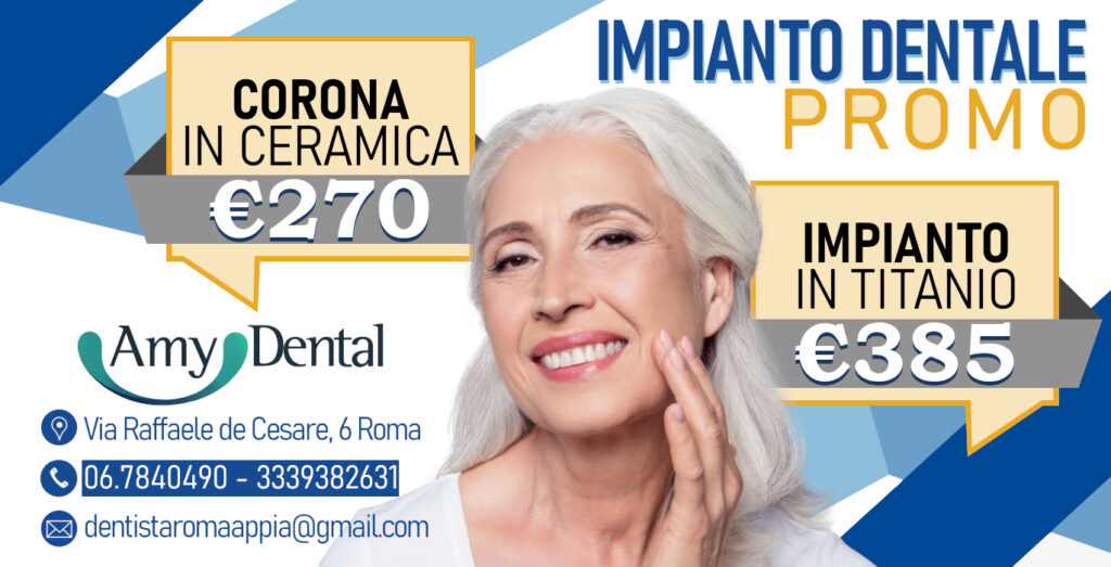 Promozione impianto dentale a Roma